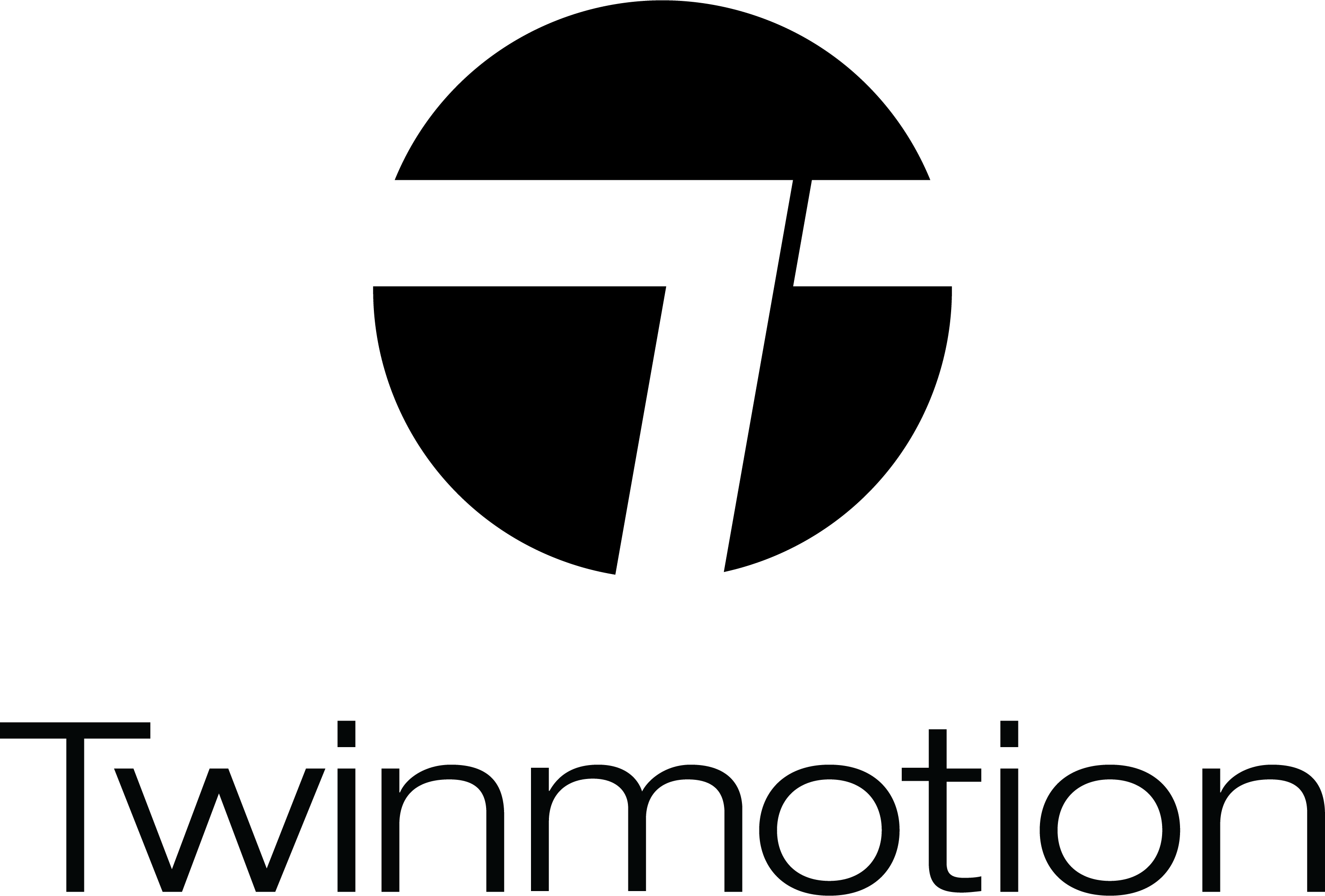 Twinmotion Logo vertical negro
