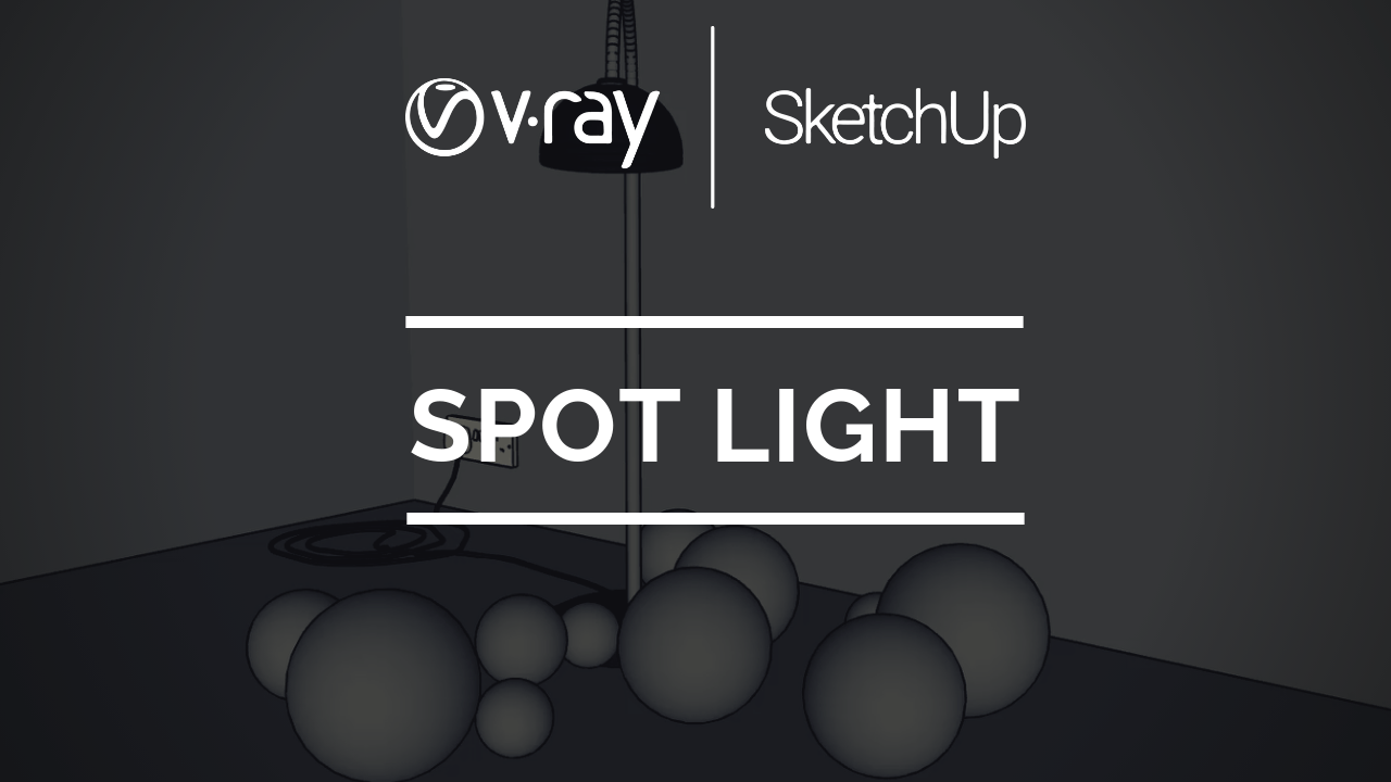 tutorial spot light vray
