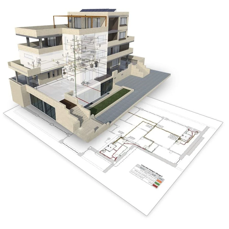 Edificius modela insalacionl
