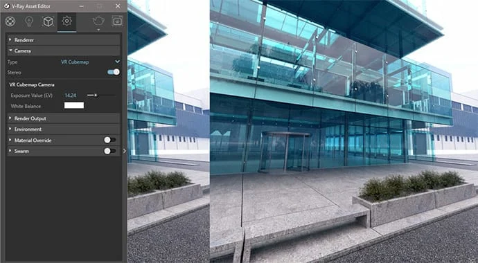 Funcionalidades V Ray para SketchUp Realidad virtual