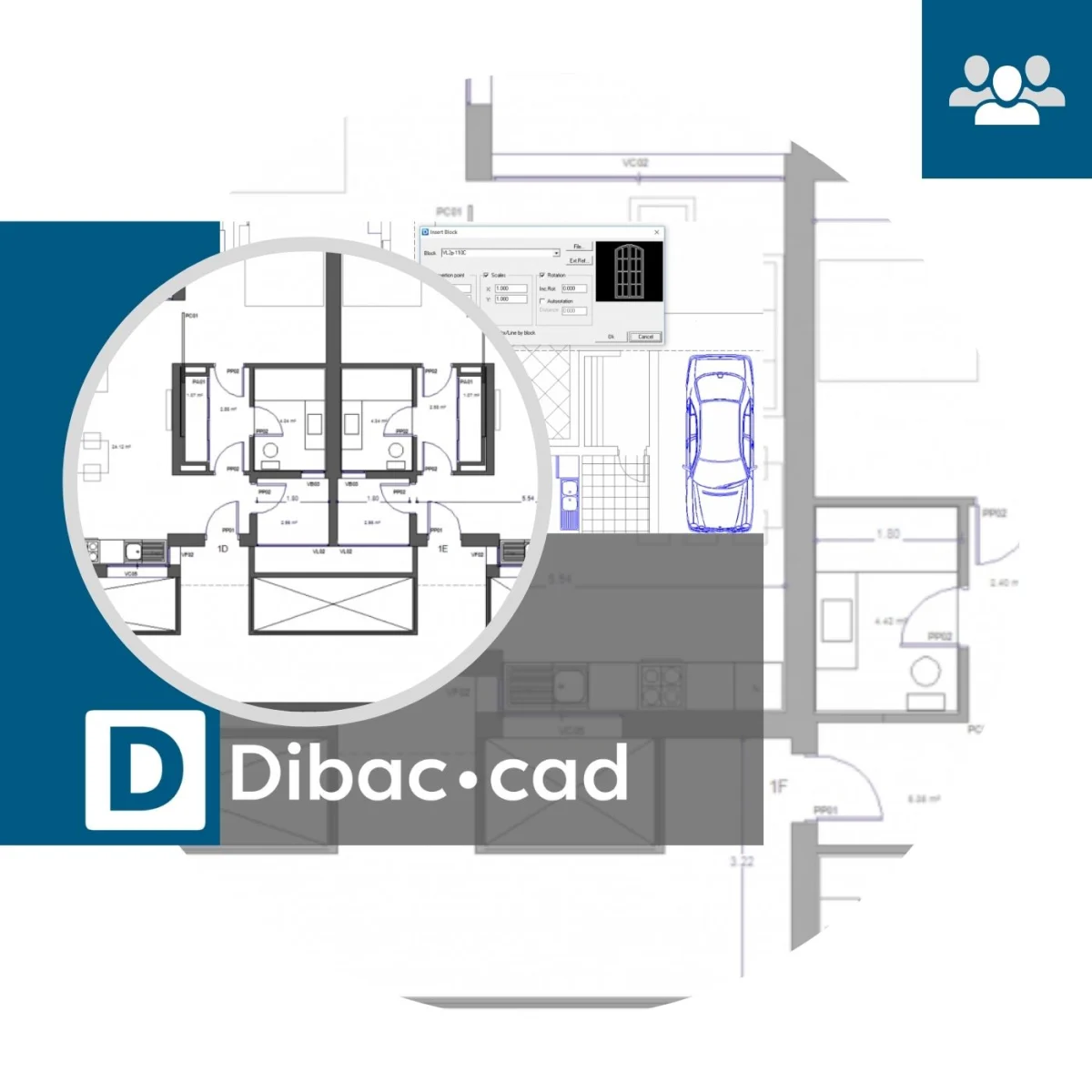 DIBAC CAD Licencia para Colegios Profesionales Basica