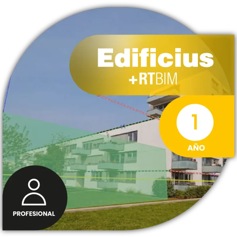 Edificius RTBIM Licencia Profesional Anual
