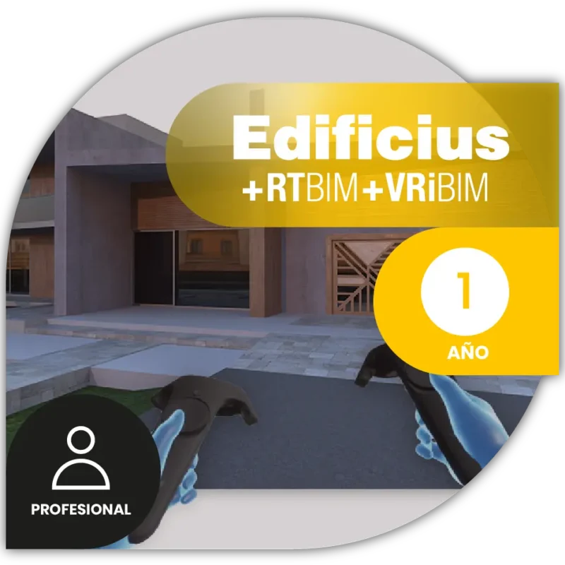 Edificius RTBIM VRIBIM Licencia Profesional Anual