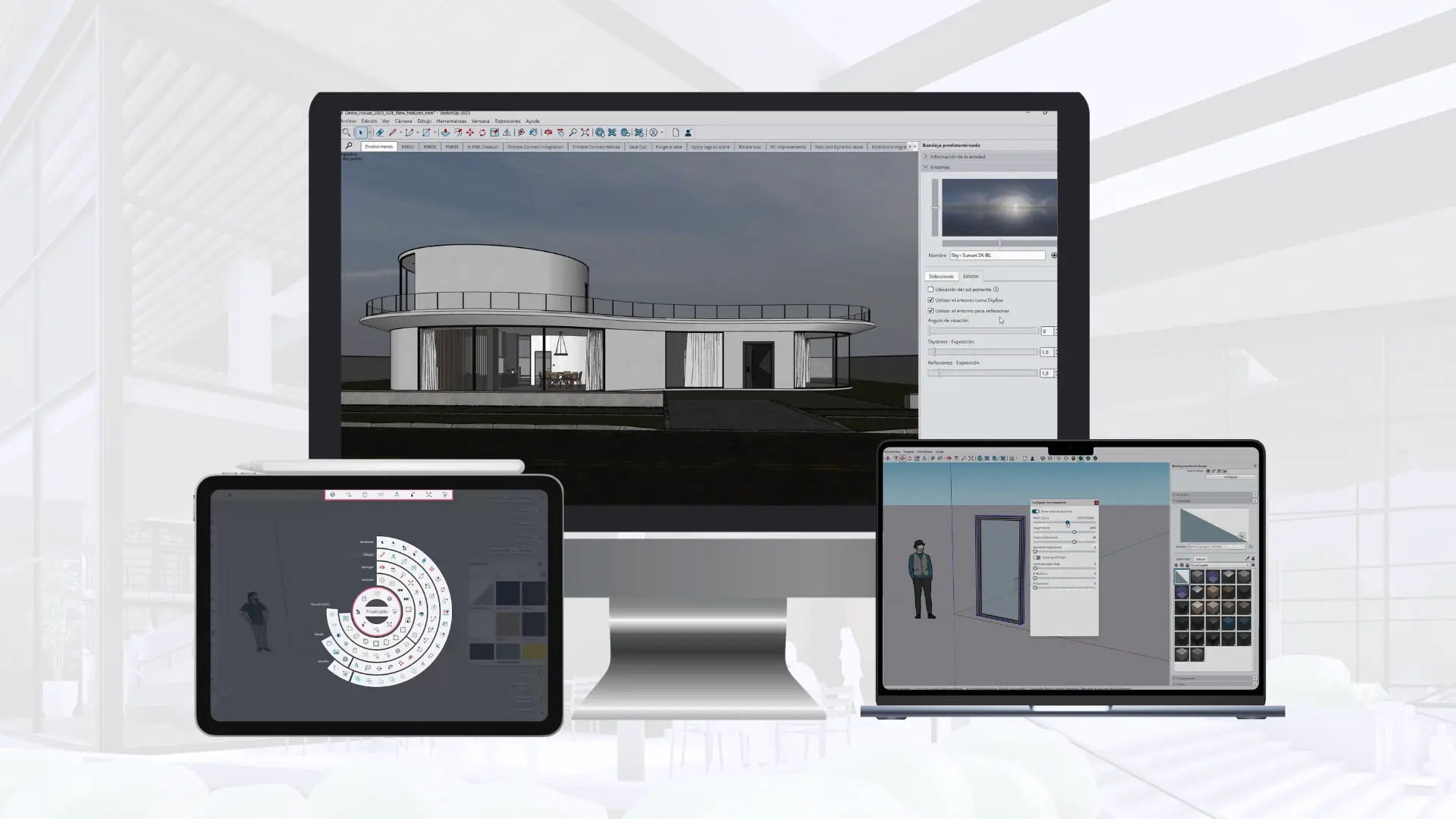 SketchUp para modelação no ambiente de trabalho, na Web e no iPad