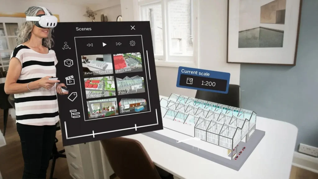 Visualizadores do SketchUp para realidade virtual e aumentada, transformando seus modelos 3D em experiências imersivas.