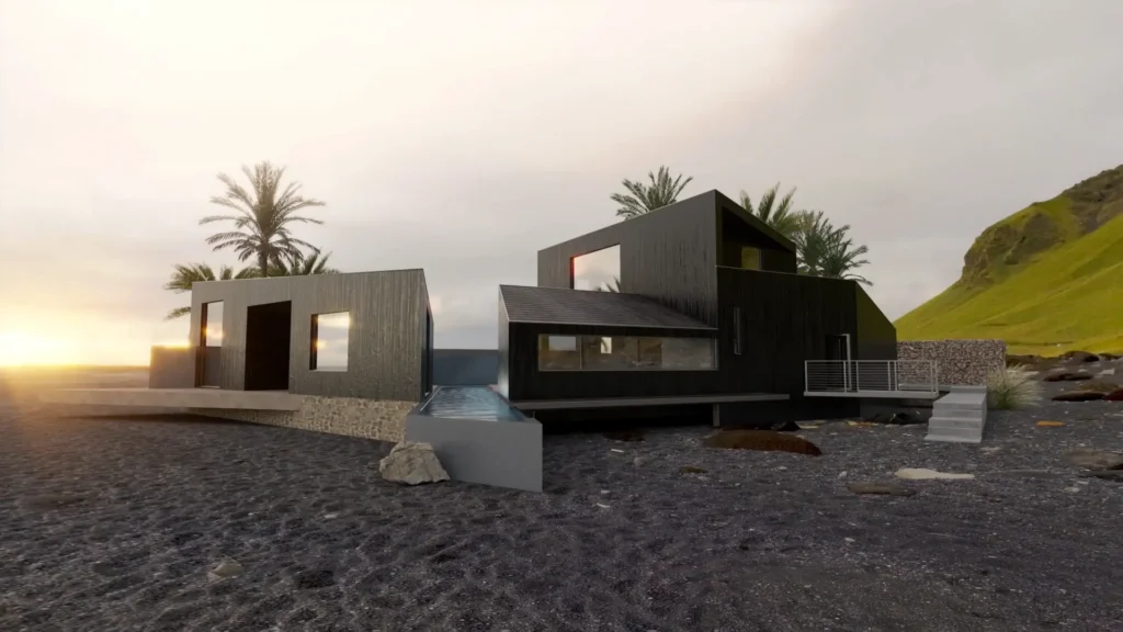 Captura de pantalla video de 5 claves de renderizado en vray para sketchup