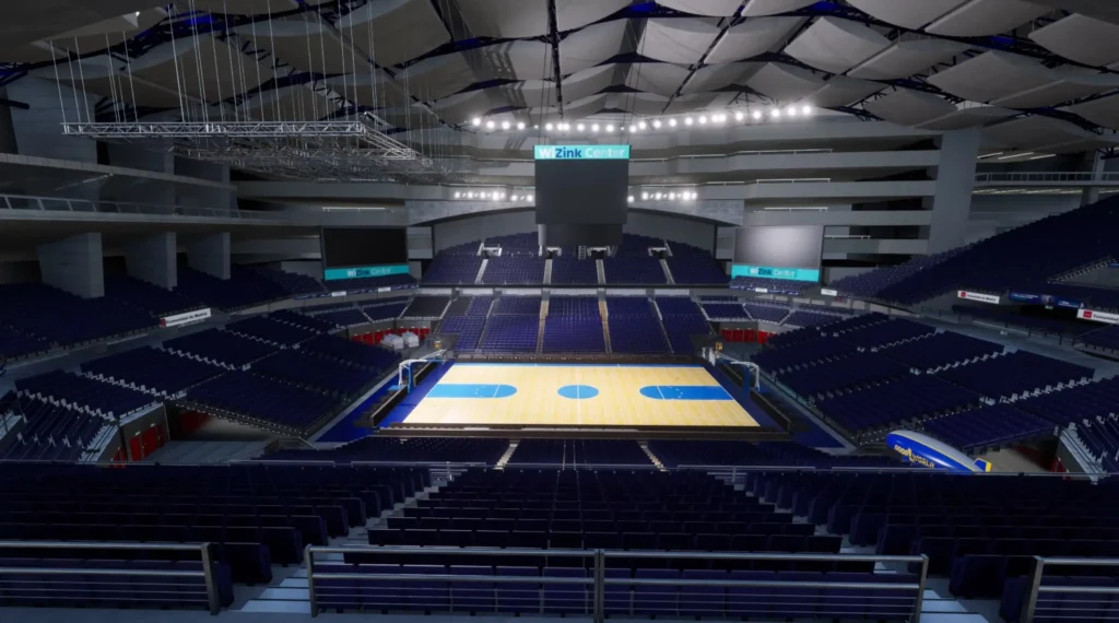 Grandes Estádios, Grandes Eventos_ Desenho 3D com SketchUp e Twinmotion por Javier Caireta Movistar Arena 01