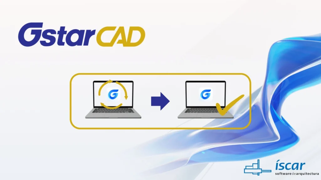 Portada de blog sobre desactivar y activar licencia de gstarcad