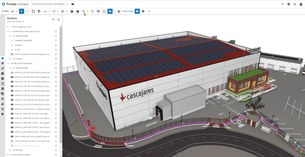 case story cascajares teicon sketchup tekla trimble connect interoperabilidad
