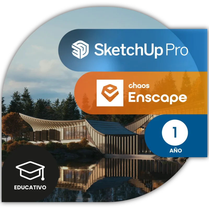 Licença educacional do Enscape e do SketchUp